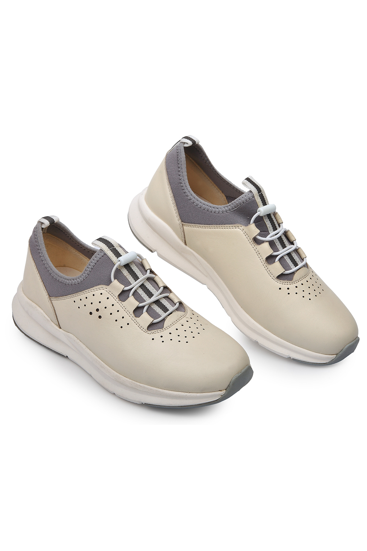 Carfier 2218 Hakiki Deri Kadın Sneaker Ayakkabı