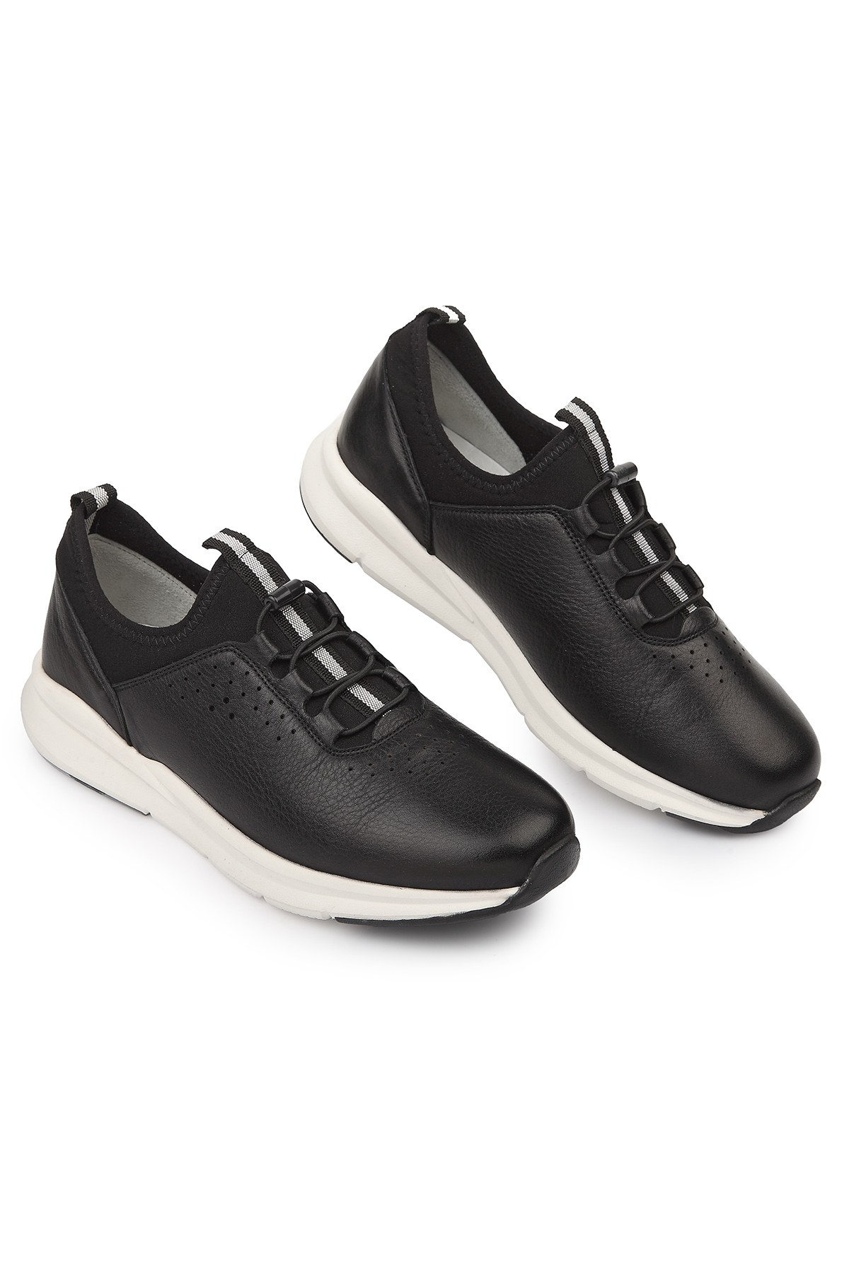 Carfier 2218 Hakiki Deri Kadın Sneaker Ayakkabı
