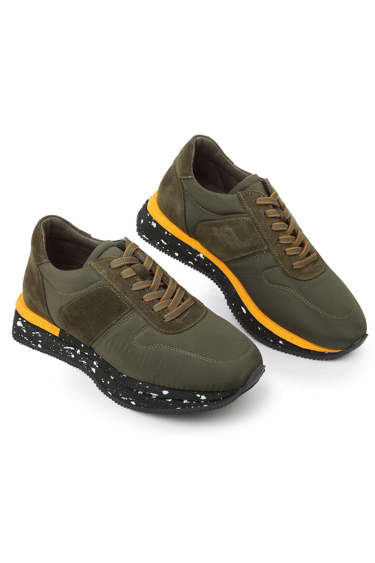 Carfier 2414 Hakiki Deri Erkek Sneaker Ayakkabı