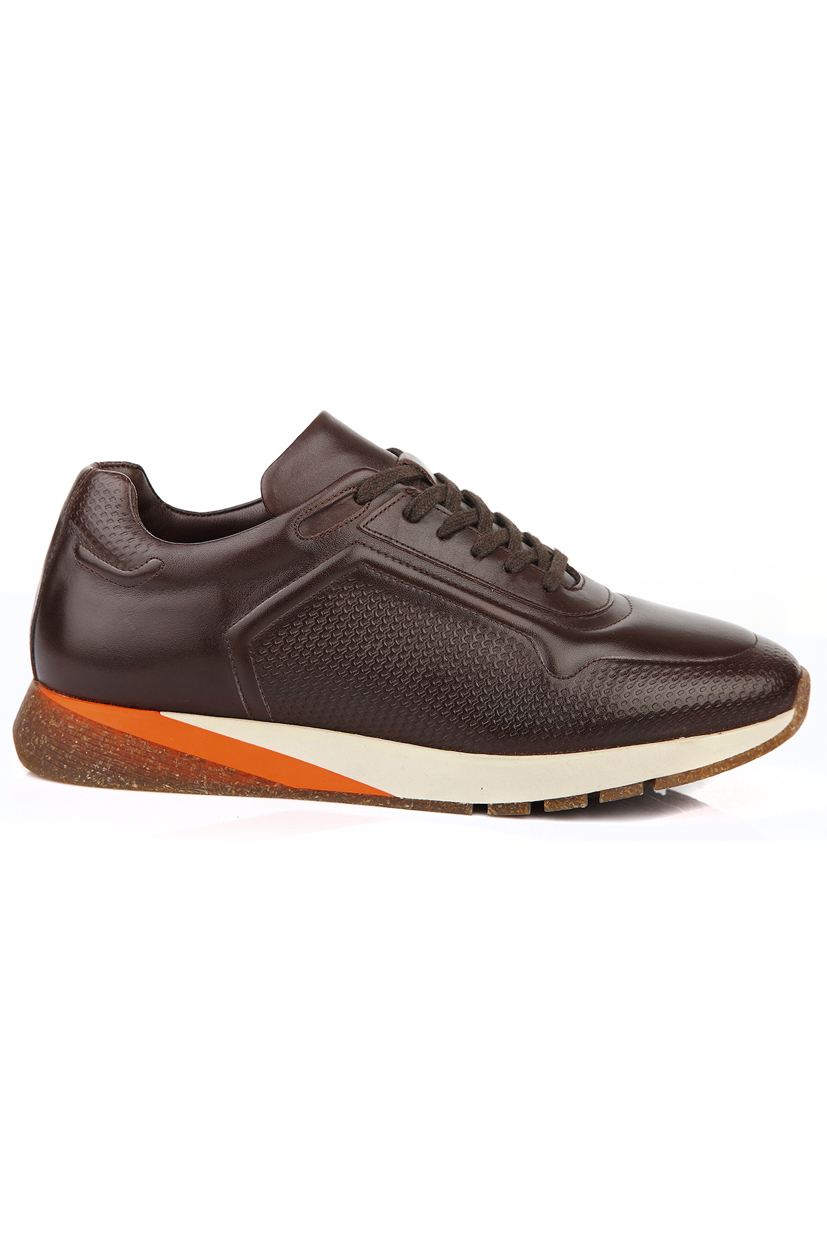 Carfier 2448 Hakiki Deri Erkek Sneaker Ayakkabı