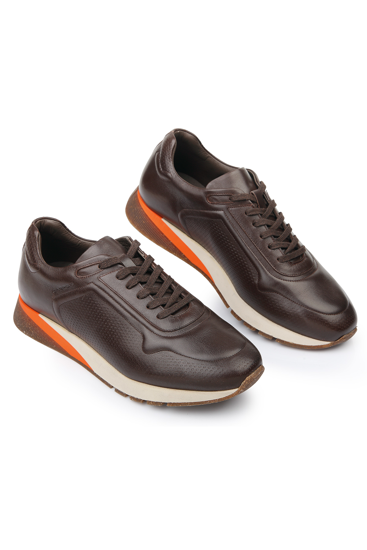 Carfier 2448 Hakiki Deri Erkek Sneaker Ayakkabı