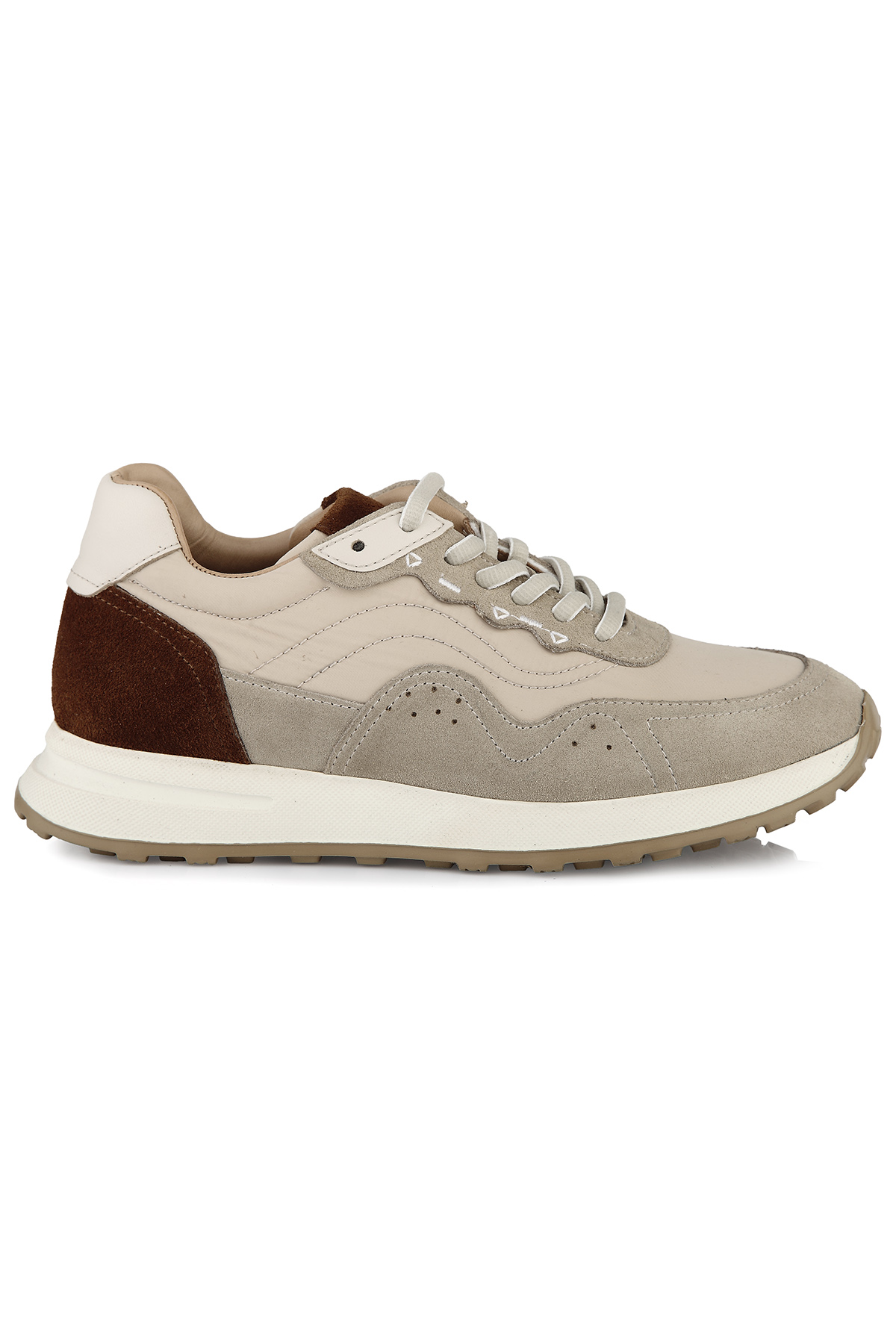 Carfier 2482 Hakiki Deri Kadın Sneaker Ayakkabı