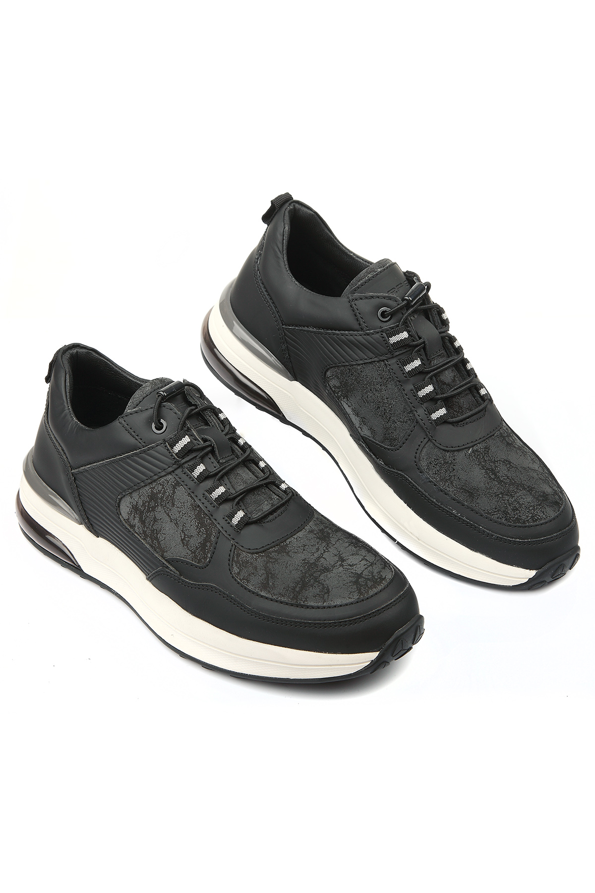 Carfier 2540 Hakiki Deri Erkek Sneaker Ayakkabı