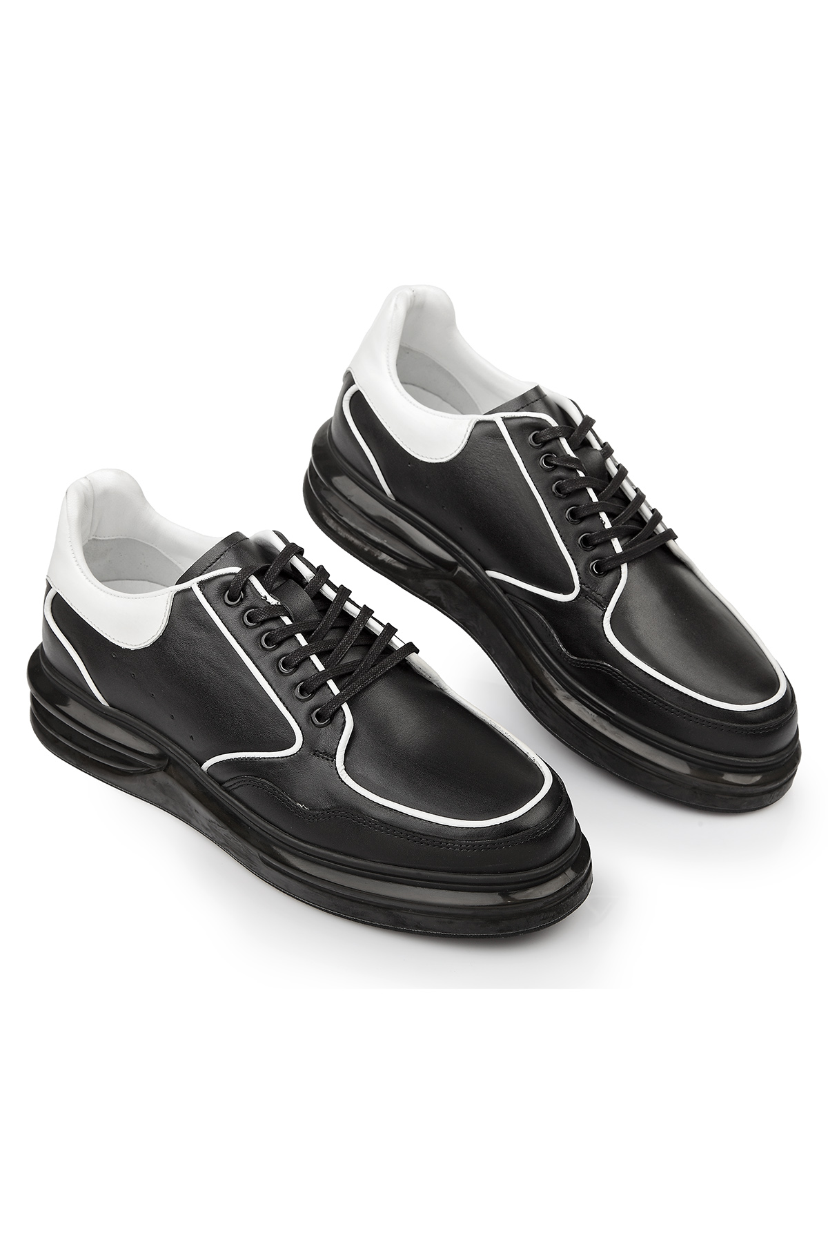 Carfier 2568 Hakiki Deri Erkek Sneaker Ayakkabı