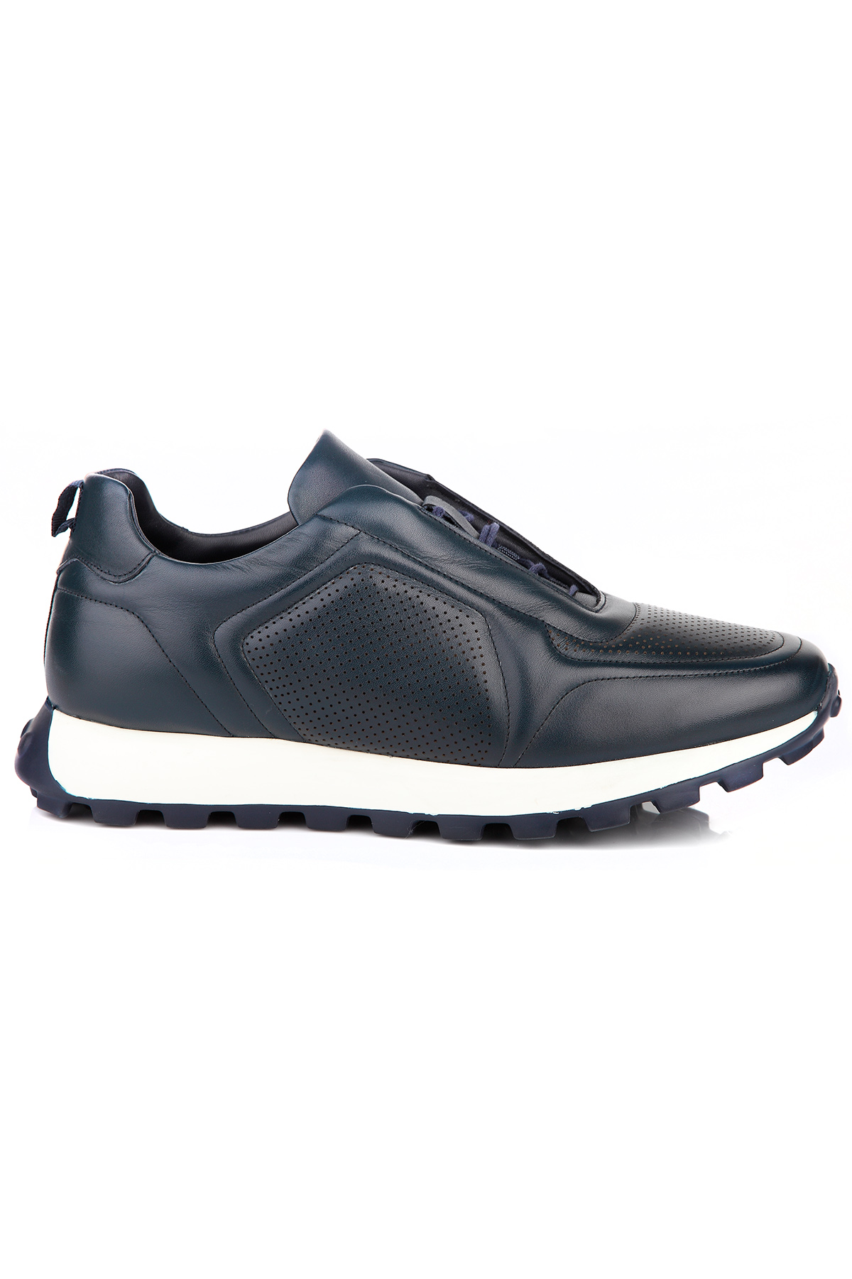 Carfier 2570 - Lzr Hakiki Deri Erkek Sneaker Ayakkabı