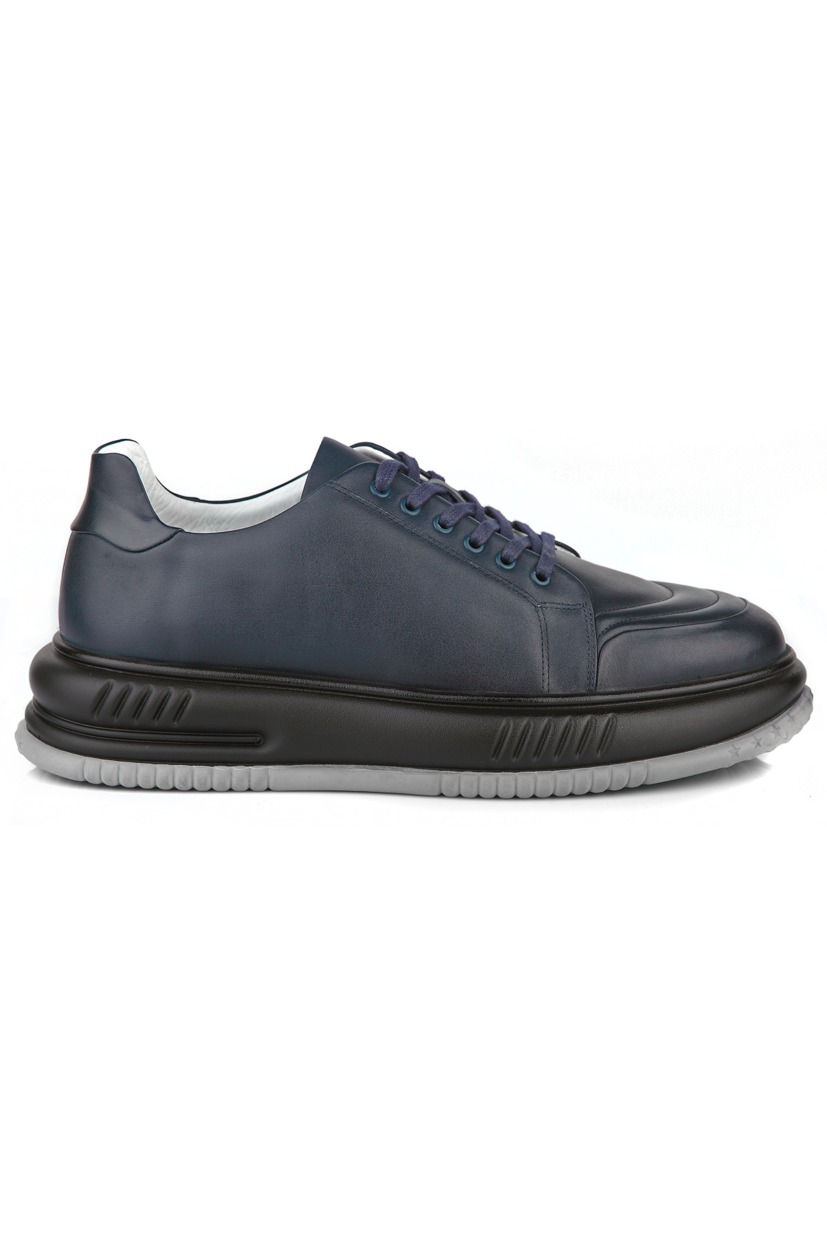 Carfier 2596 Hakiki Deri Erkek Sneaker Ayakkabı
