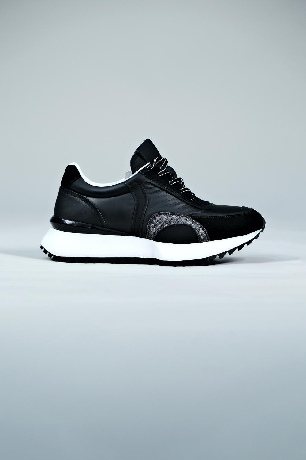 Carfier 2604  Hakiki Deri Erkek Sneaker Ayakkabı