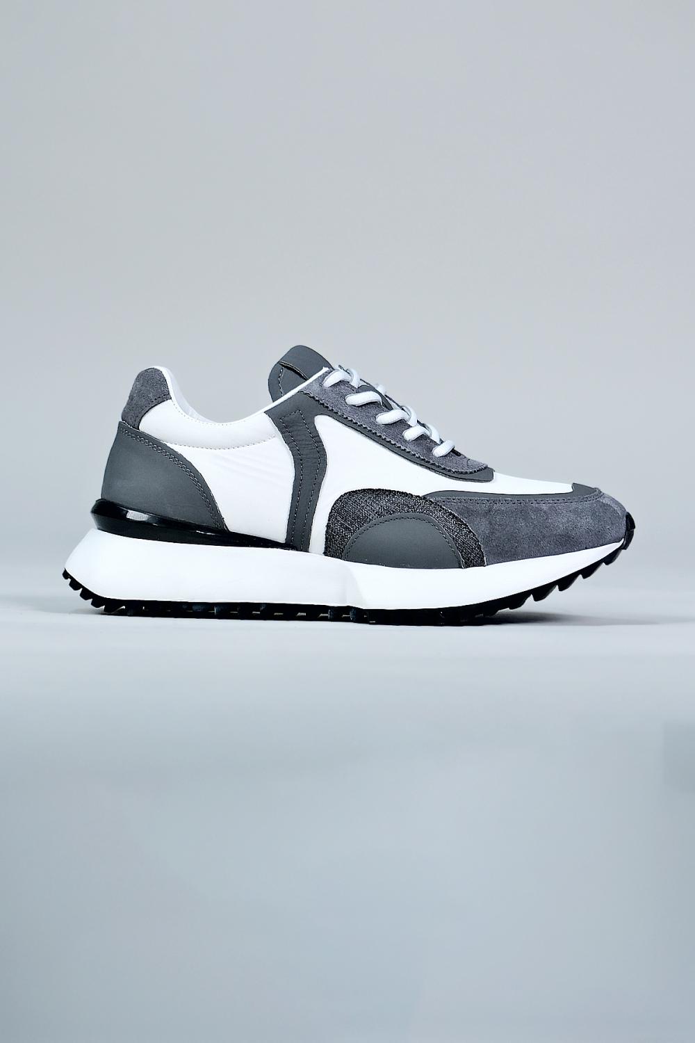 Carfier 2604 Hakiki Deri Erkek Sneaker Ayakkabı