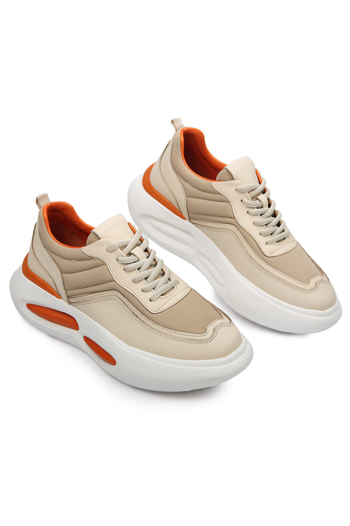 Carfier 2606 Hakiki Deri Erkek Sneaker Ayakkabı