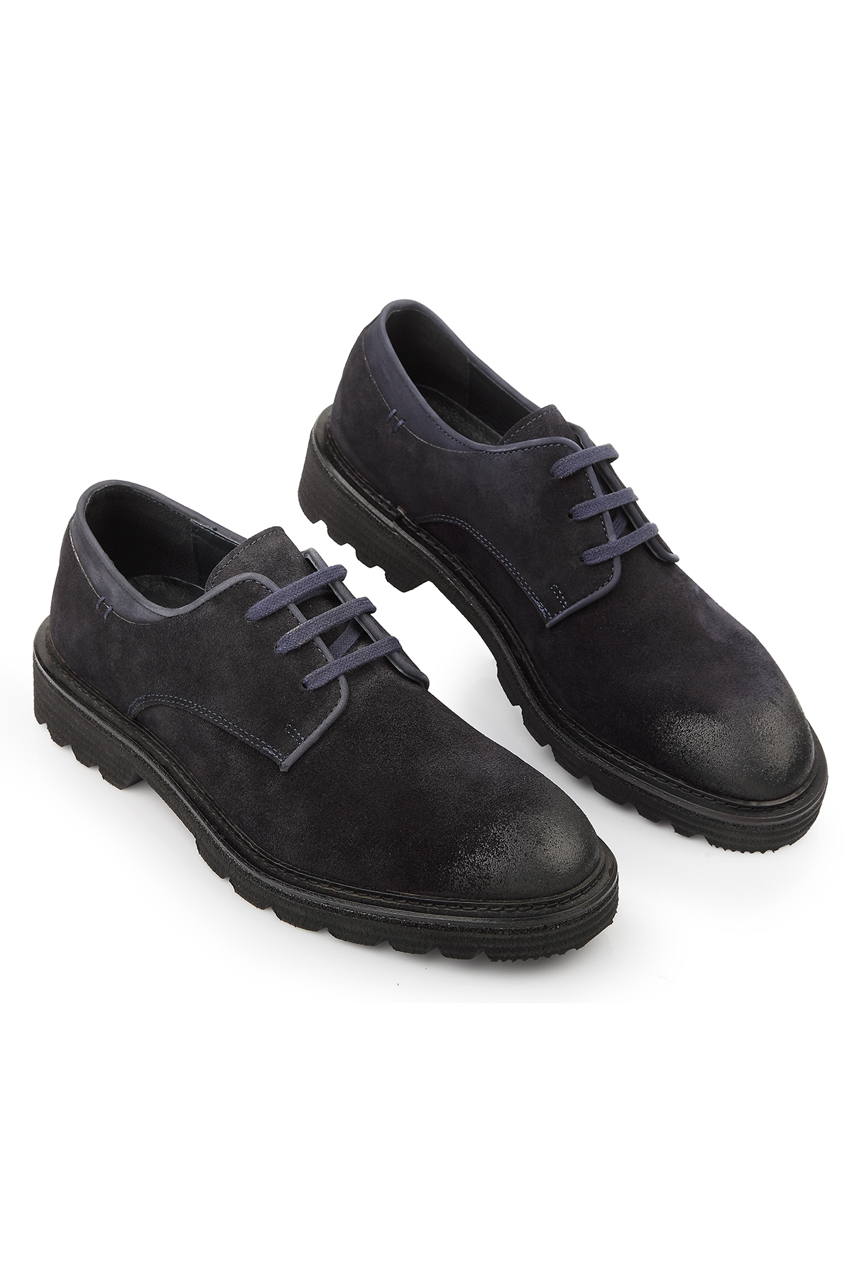 Carfier 2628 Hakiki Süet Deri Erkek Smart Casual Ayakkabı