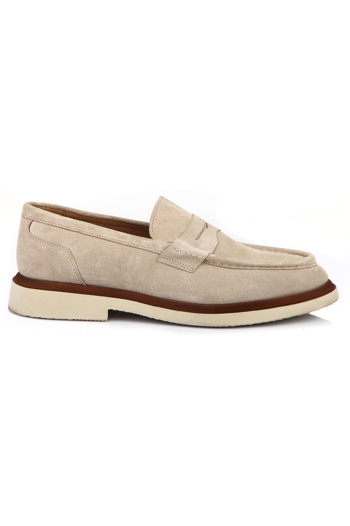 Carfier 2653 Hakiki Süet Deri Erkek Smart Casual Ayakkabı