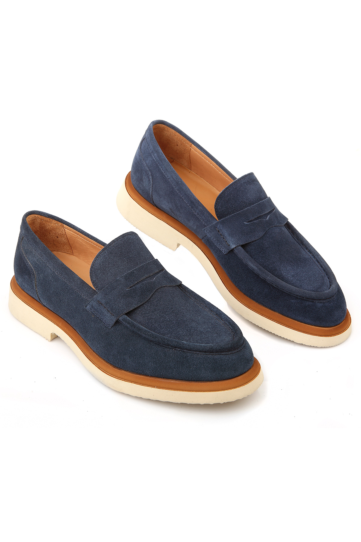 Carfier 2653 Hakiki Süet Deri Erkek Smart Casual Ayakkabı