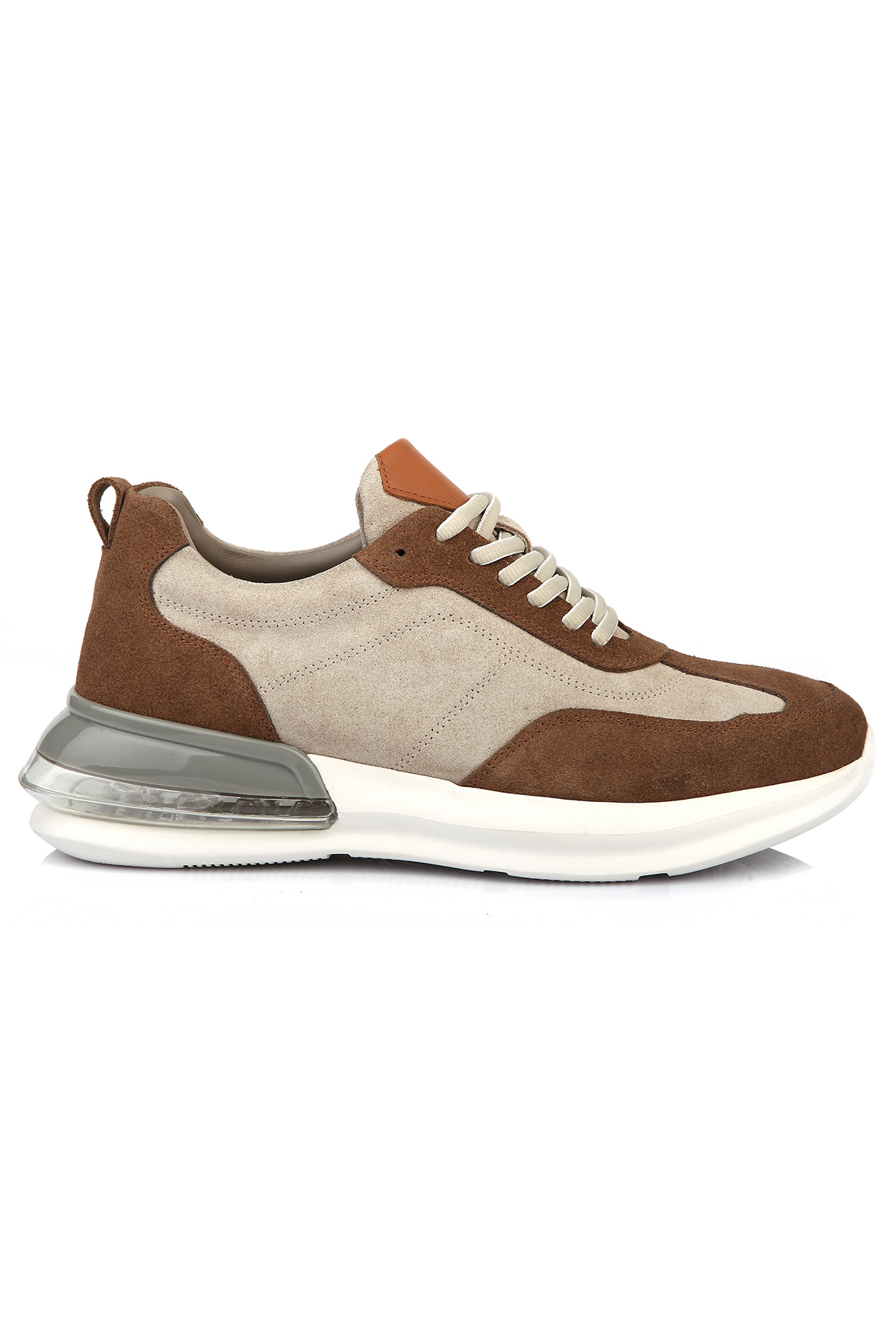 Carfier 2669 Hakiki Süet Deri Erkek Sneaker Ayakkabı