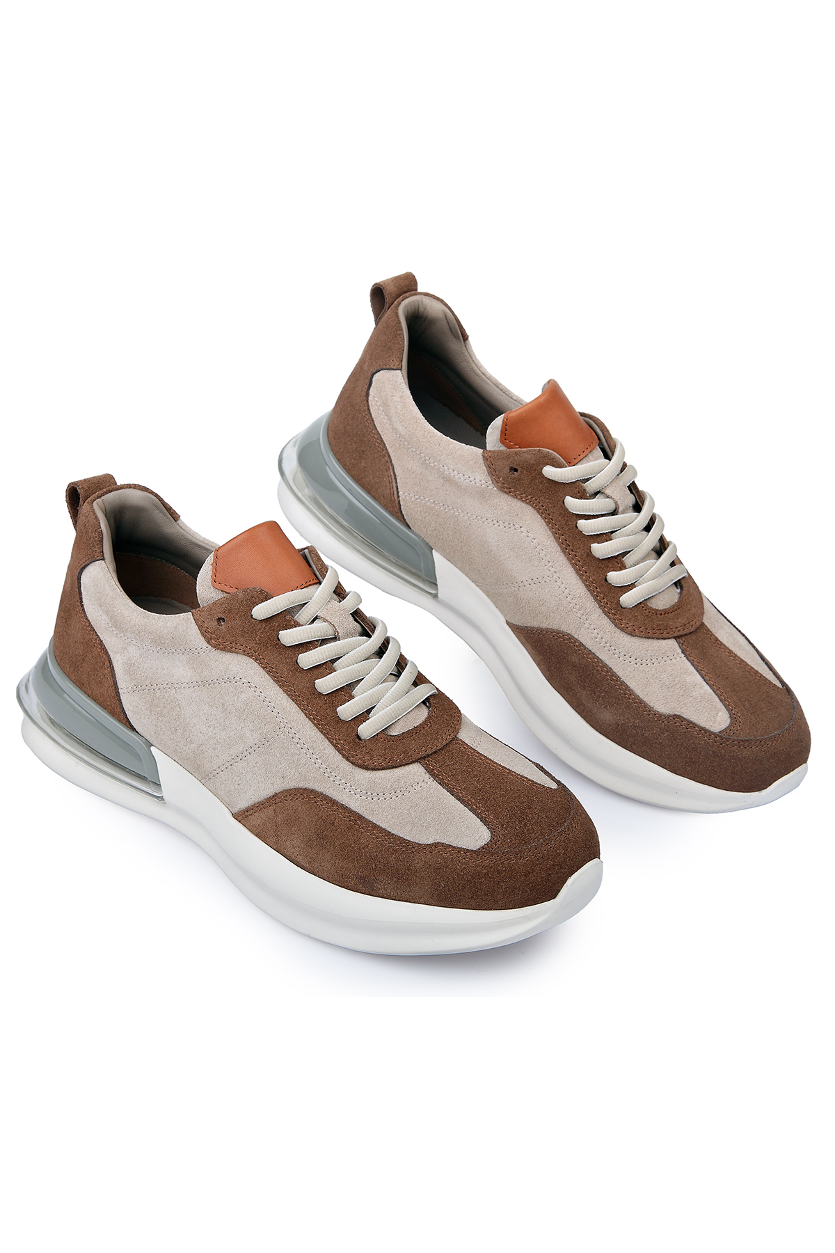 Carfier 2669 Hakiki Süet Deri Erkek Sneaker Ayakkabı