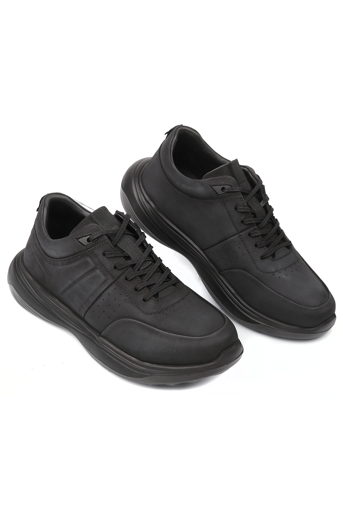 Carfier 2728 Hakiki Deri Erkek Sneaker Ayakkabı