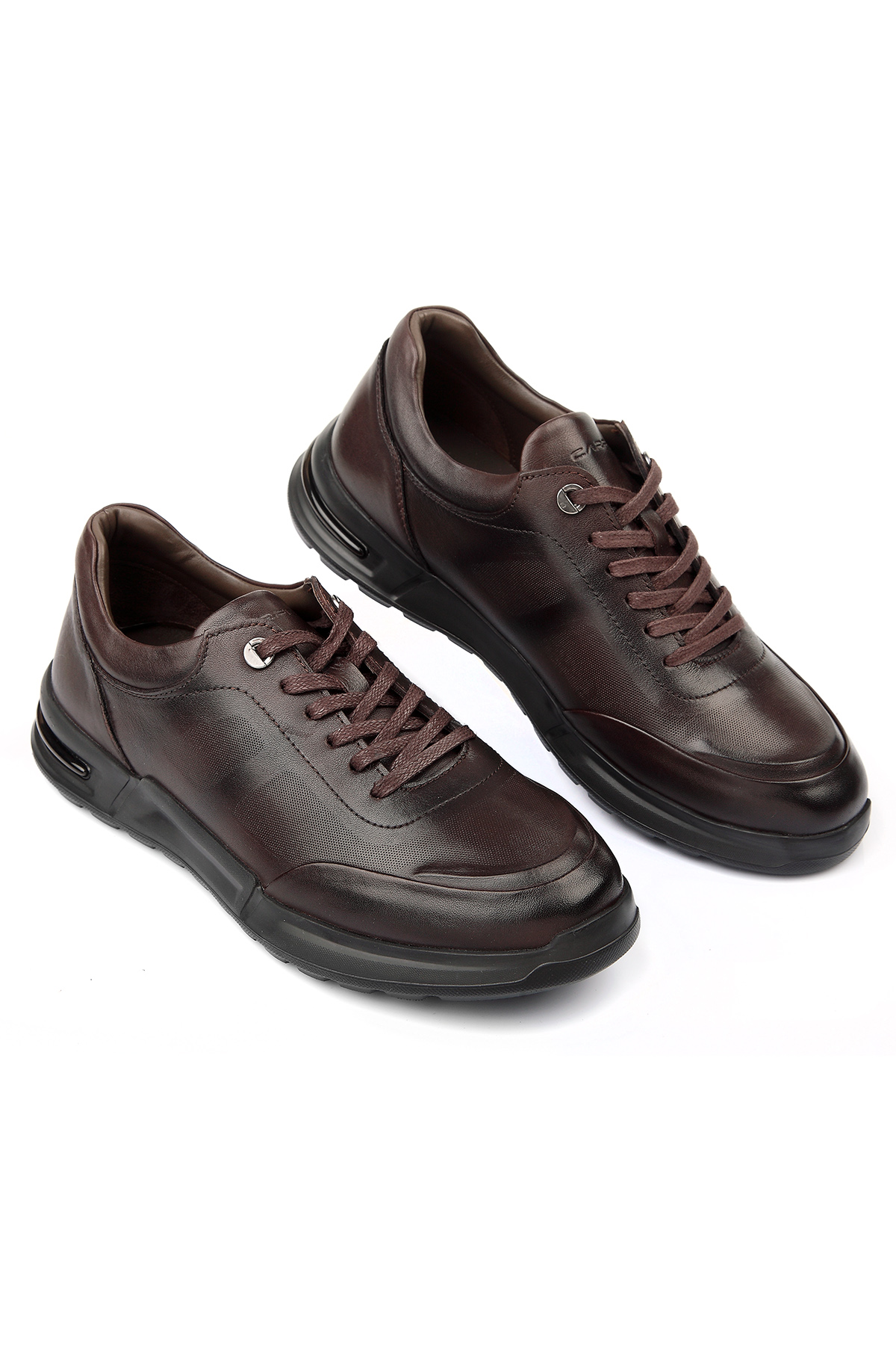 Carfier 2745 Hakiki Deri Erkek Sneaker Ayakkabı