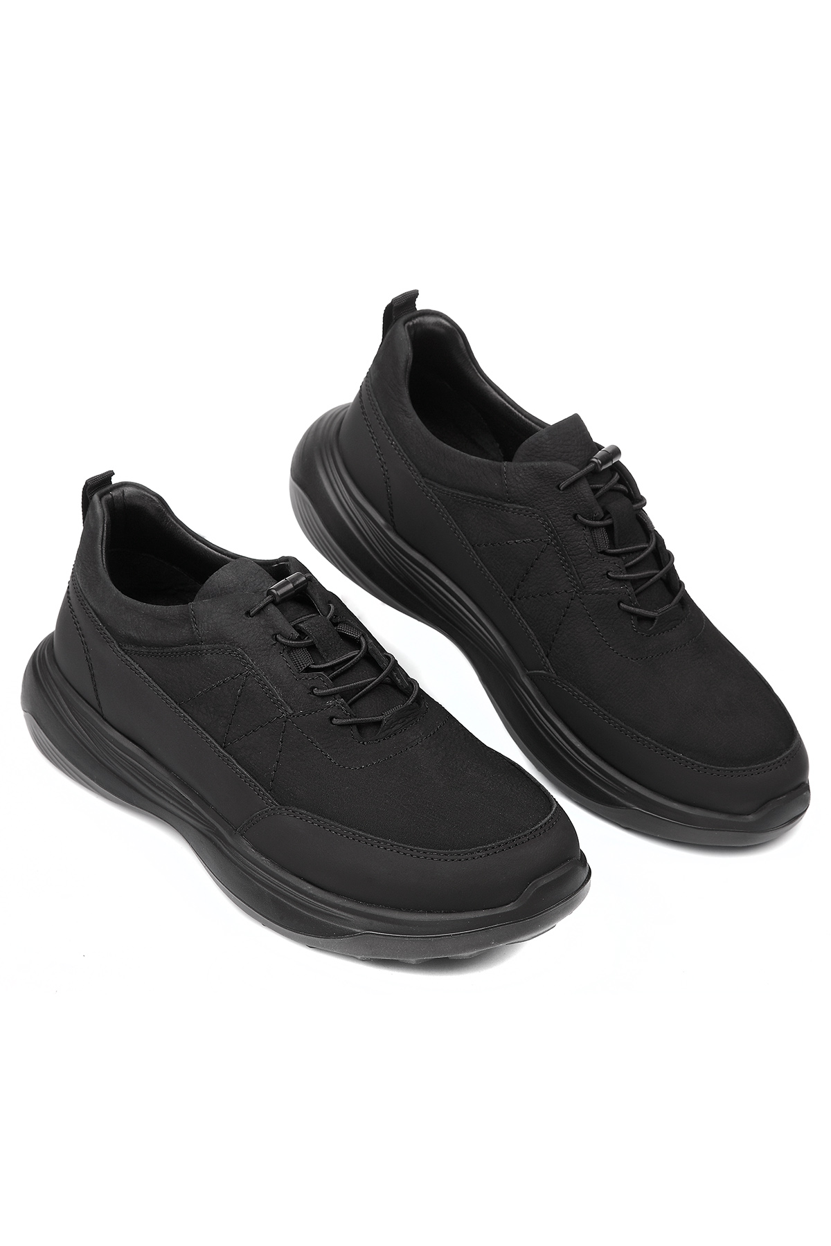 Carfier 2755 Hakiki Deri Erkek Sneaker Ayakkabı