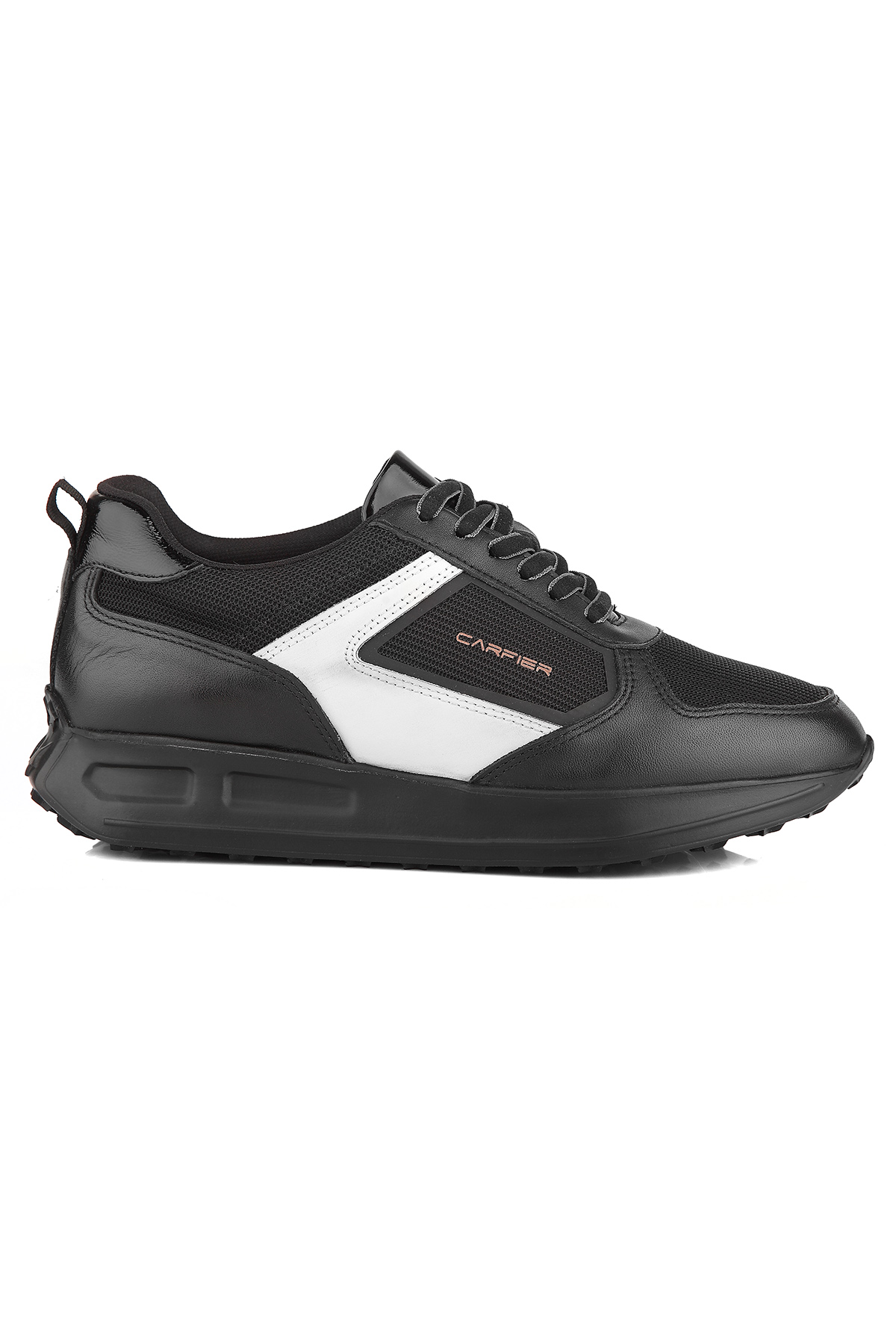 Carfier 2814 Hakiki Deri Kadın Sneaker Ayakkabı