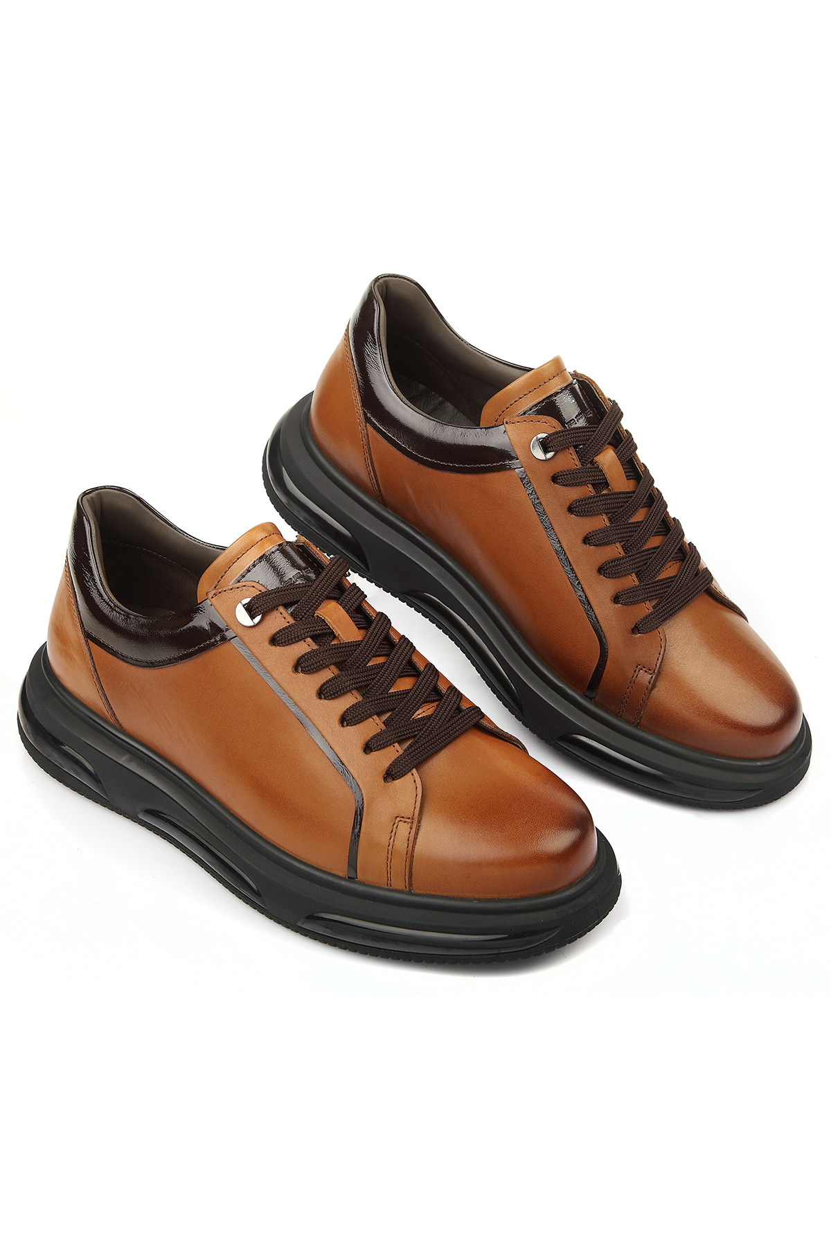 Carfier 2841 Hakiki Deri Erkek Sneaker Ayakkabı
