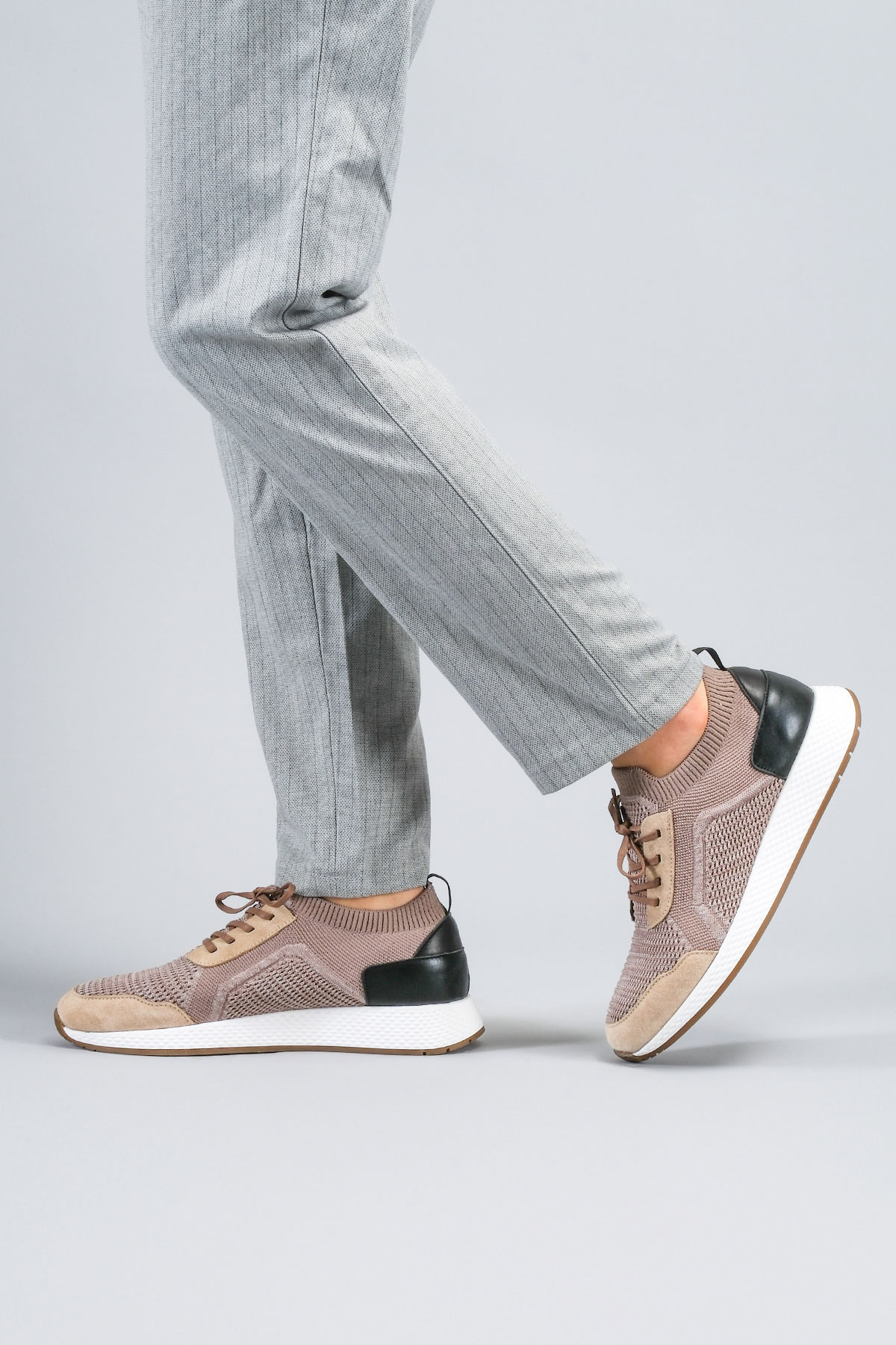 Reflexmen 2302 TOR Bej Tekstil Erkek Comfort Ayakkabı