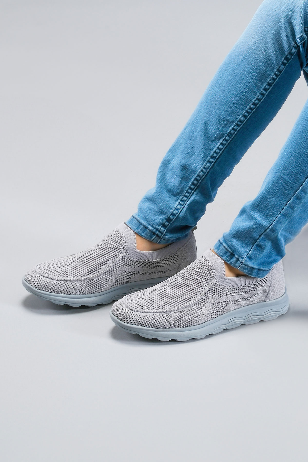 Reflexmen 2401 TOR Gri Tekstil Erkek Comfort Ayakkabı