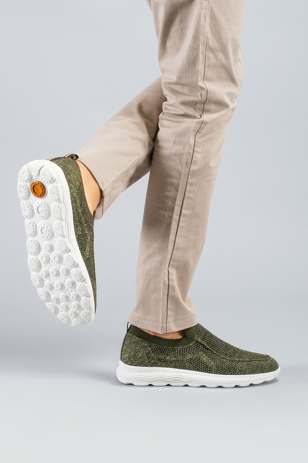 Reflexmen 2401 TOR Haki Yeşil Tekstil Erkek Comfort Ayakkabı
