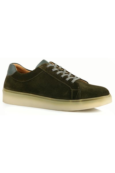 Carfier 2122 Hakiki Süet Deri Erkek Sneaker Ayakkabı