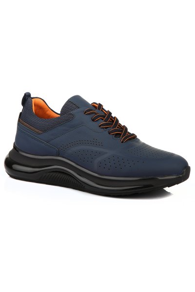 Carfier 2395 Hakiki Deri Erkek Sneaker Ayakkabı
