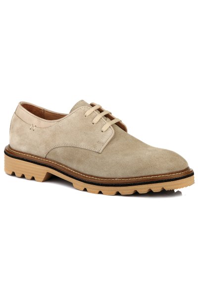 Carfier 2628 Hakiki Süet Deri Erkek Smart Casual Ayakkabı