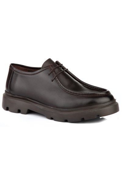 Carfier 2646 Hakiki Deri Erkek Smart Casual Ayakkabı