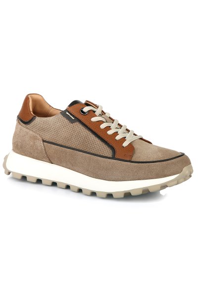 Carfier 2683 Hakiki Süet Deri Erkek Sneaker Ayakkabı