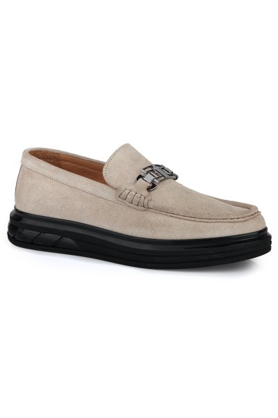 Carfier 2713 Hakiki Süet Deri Erkek Smart Casual Ayakkabı