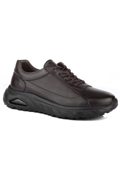 Carfier 2787 Hakiki Deri Erkek Sneaker Ayakkabı